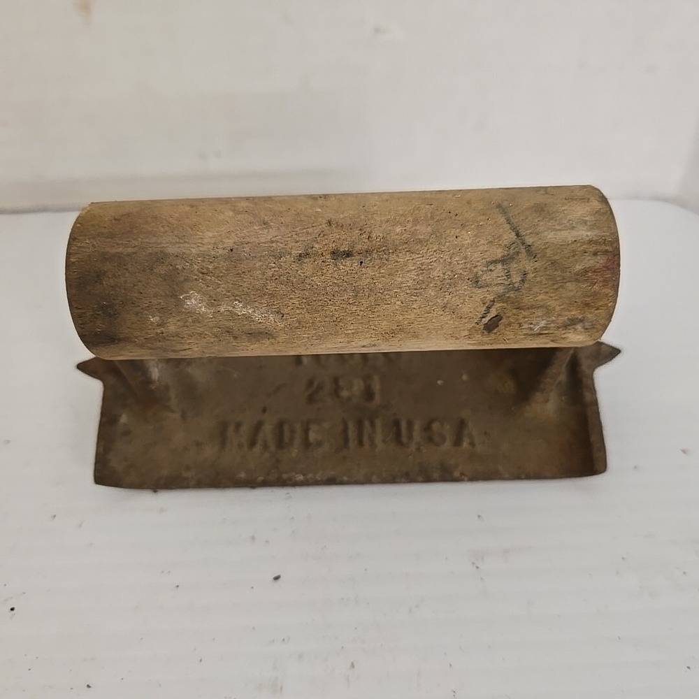 Vintage Masonry M Tools 281 for Concrete Cement Finishing